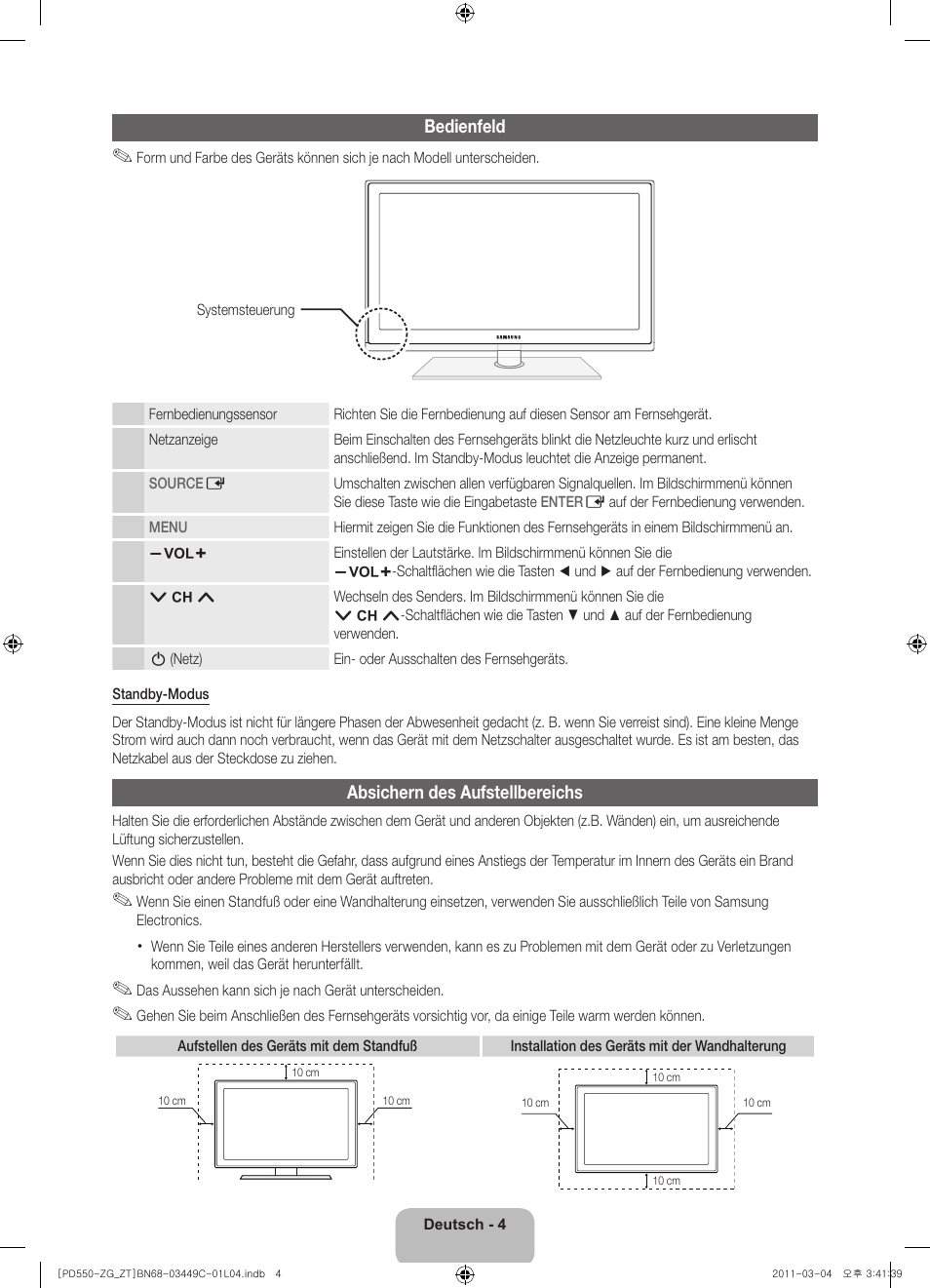 Samsung PS59D550C1W User Manual | Page 24 / 78