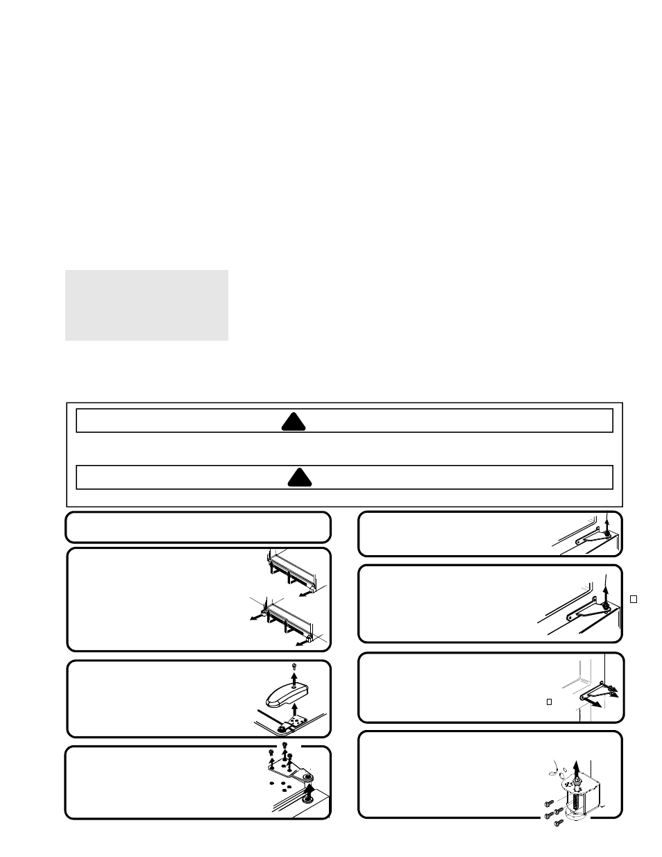 Installing your refrigerator, Warning, Caution | Amana Bottom-Freezer Refrigerator User Manual | Page 4 / 19