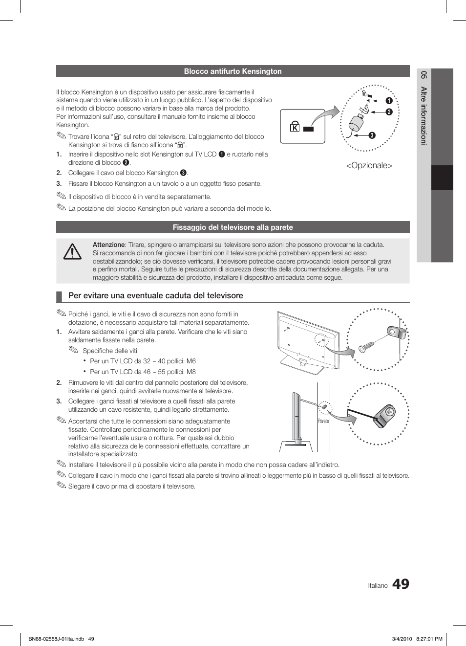 Samsung LE32C650L1P User Manual | Page 103 / 164