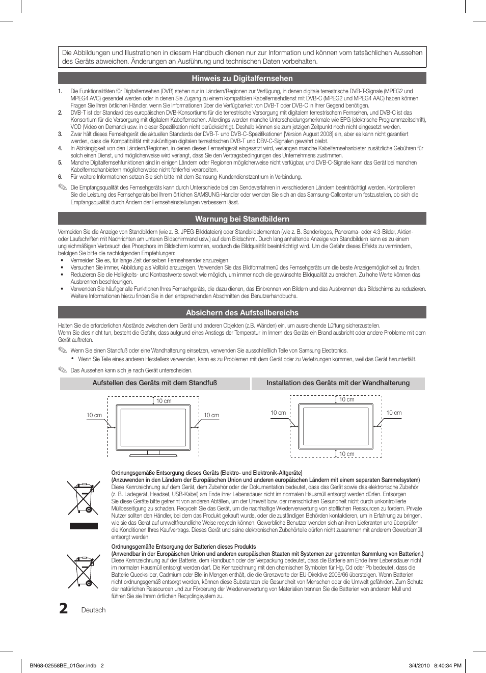 Samsung LE32C650L1P User Manual | Page 111 / 164