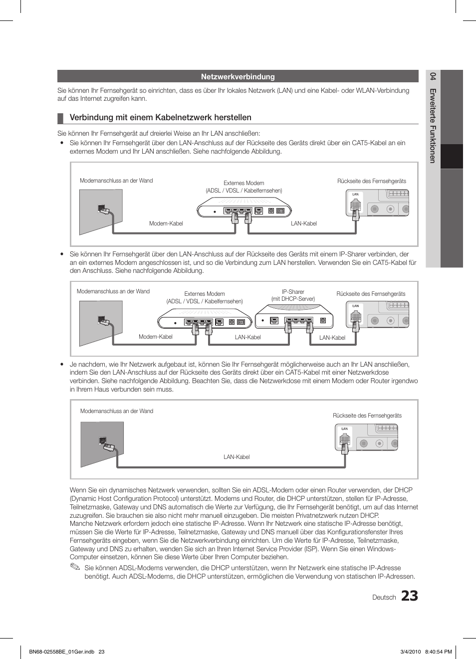 Samsung LE32C650L1P User Manual | Page 132 / 164