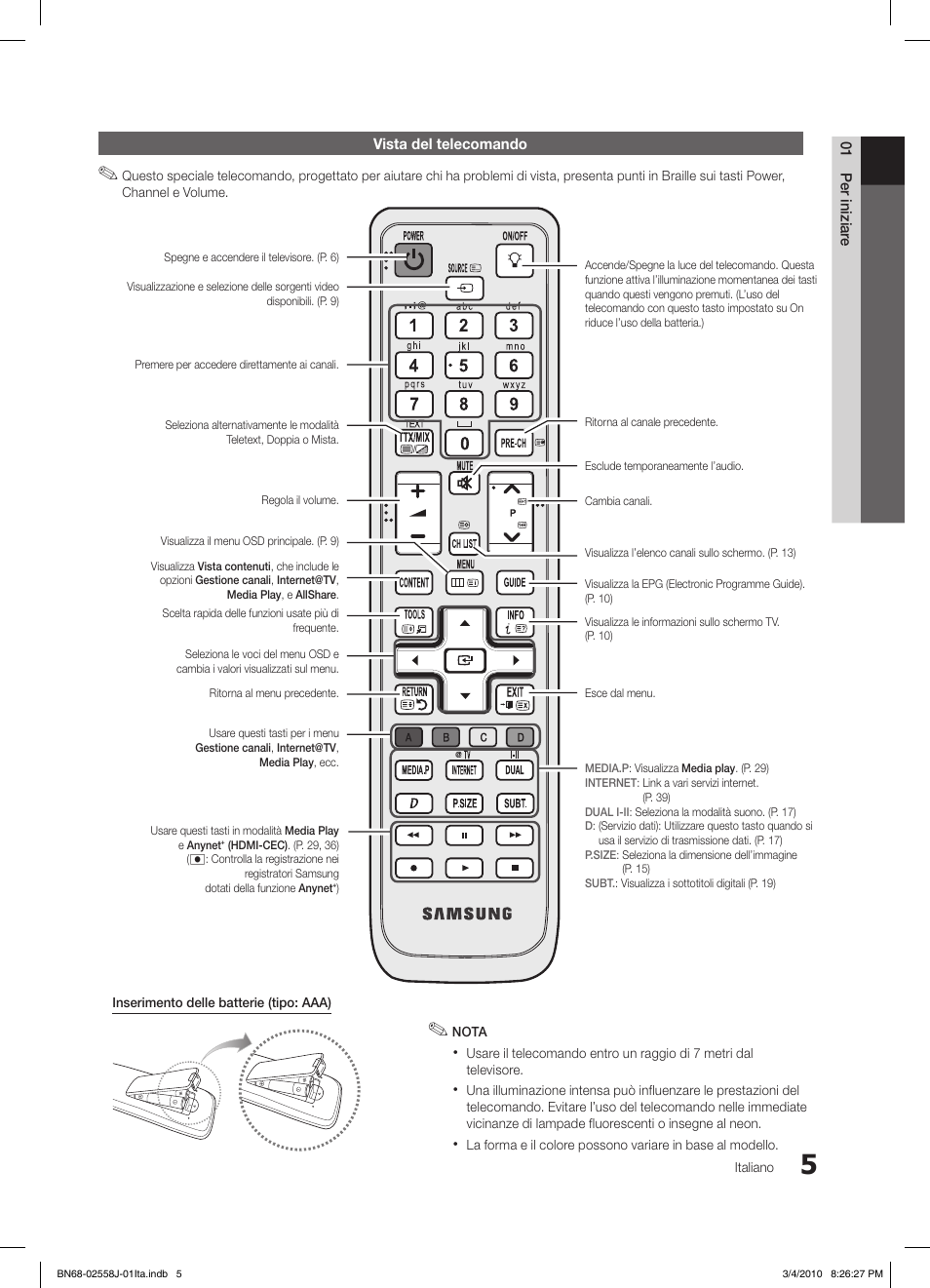 Samsung LE32C650L1P User Manual | Page 59 / 164