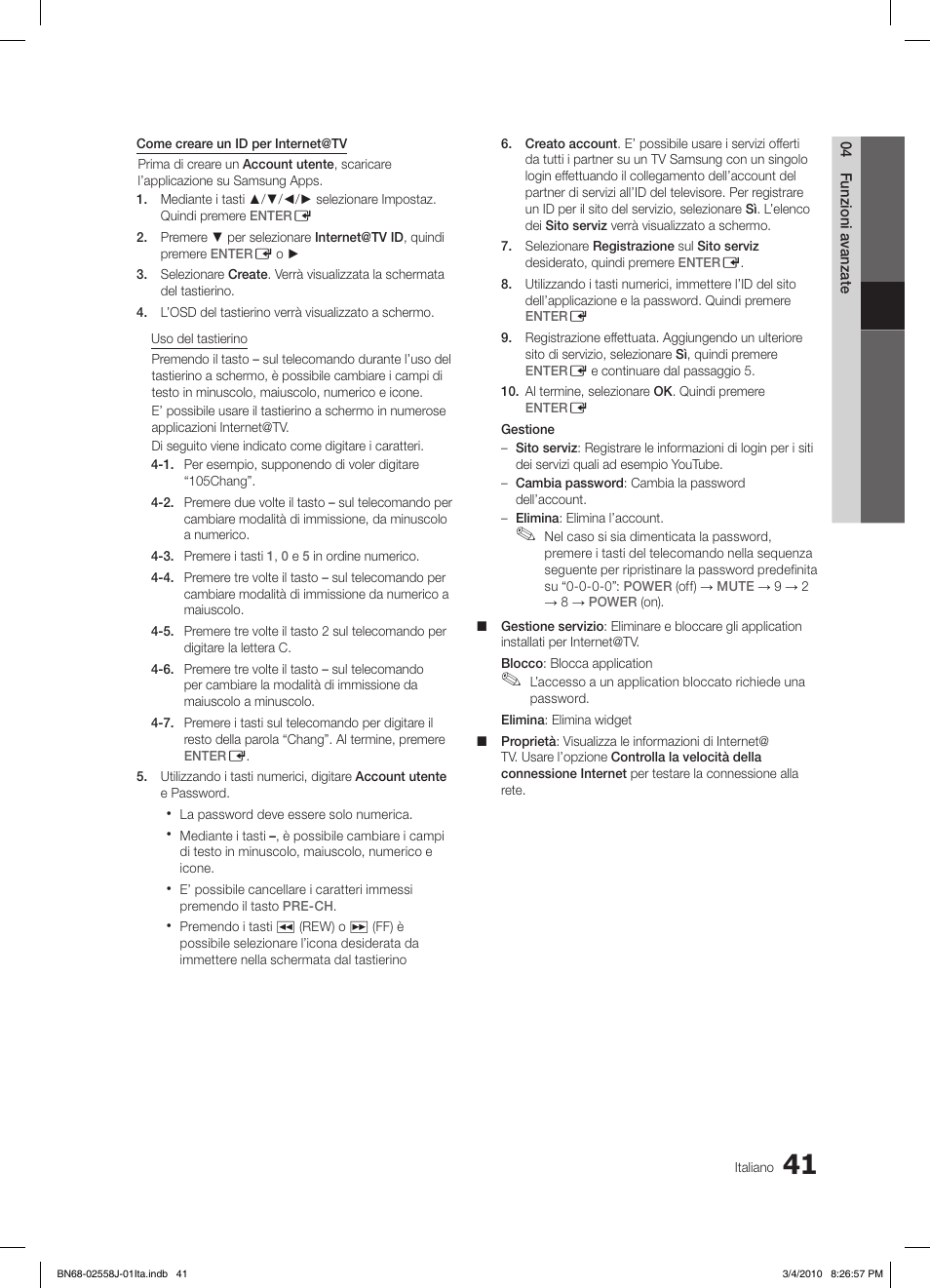 Samsung LE32C650L1P User Manual | Page 95 / 164