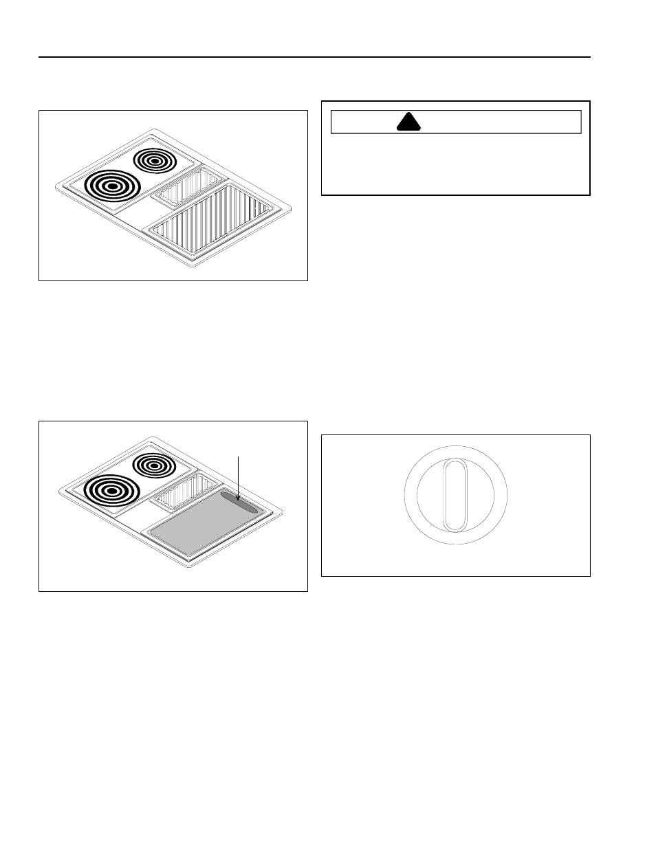 Operation, Coil modules, Coil modules smoothtop module | Warning | Amana AKES3060 User Manual | Page 12 / 20