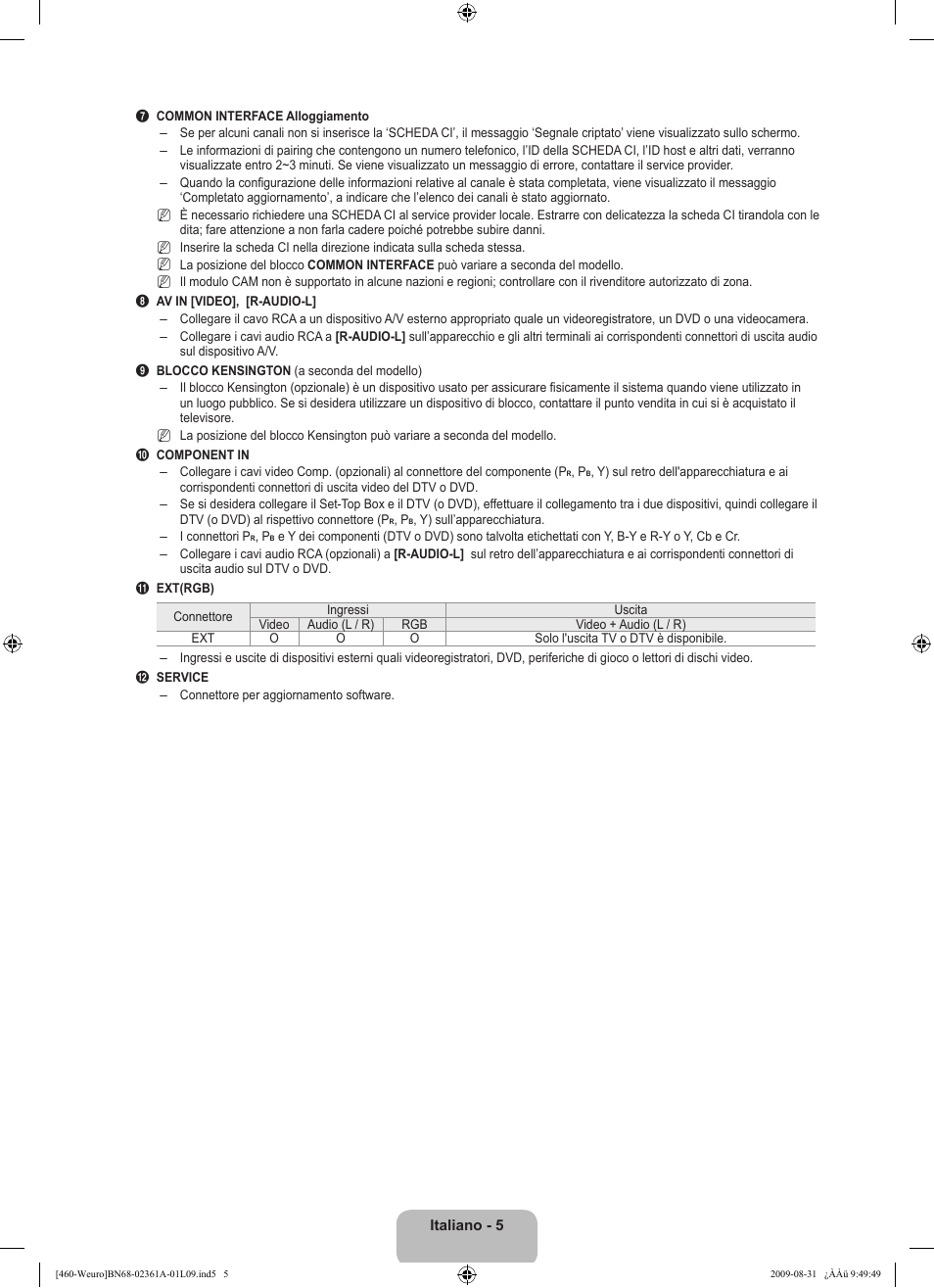 Samsung LE32B460B2W User Manual | Page 135 / 296