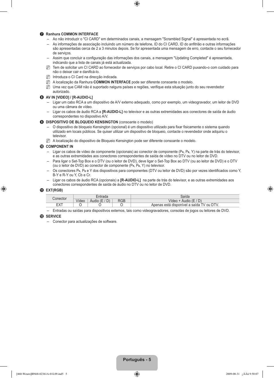 Samsung LE32B460B2W User Manual | Page 199 / 296