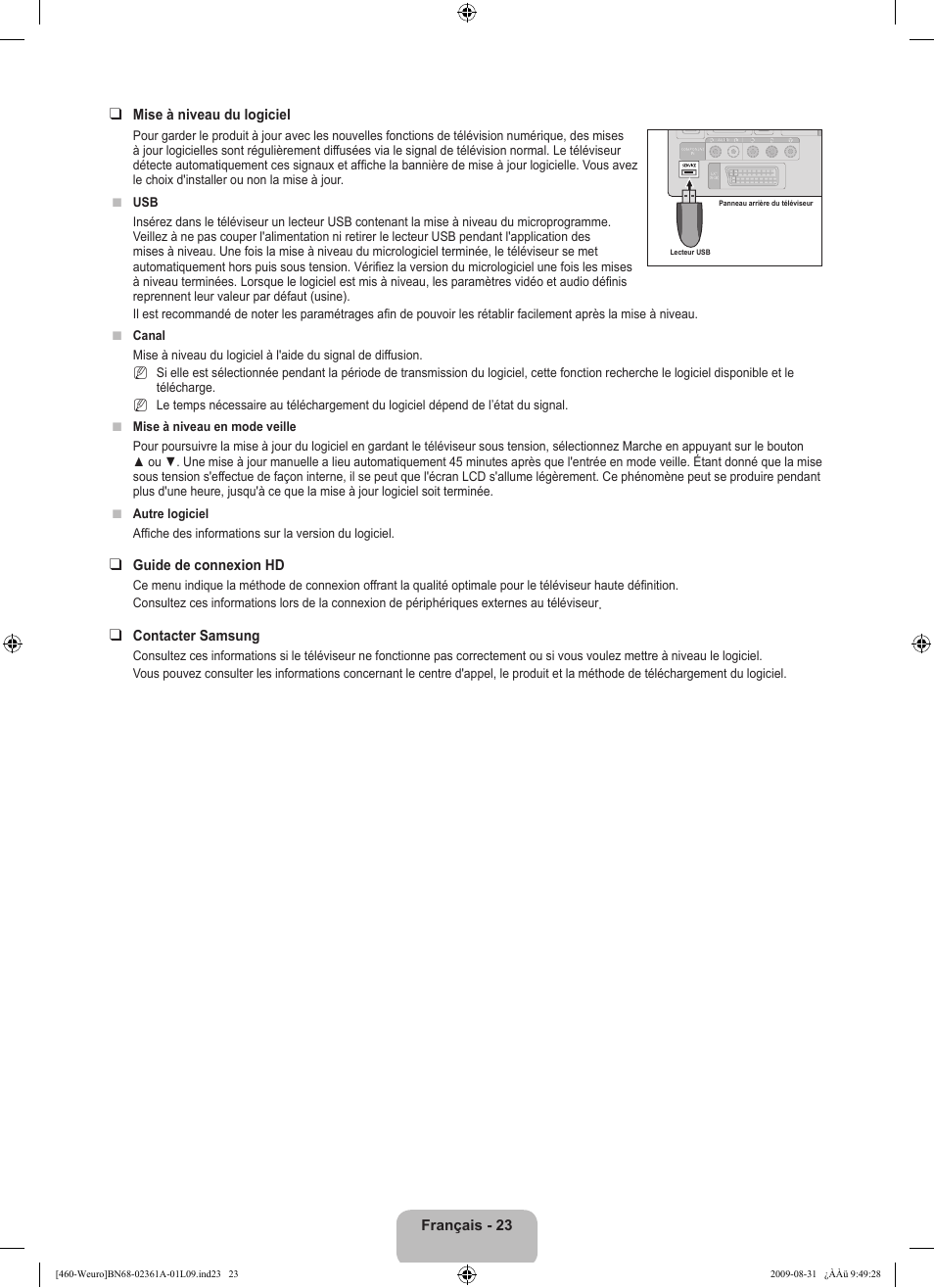 Samsung LE32B460B2W User Manual | Page 57 / 296