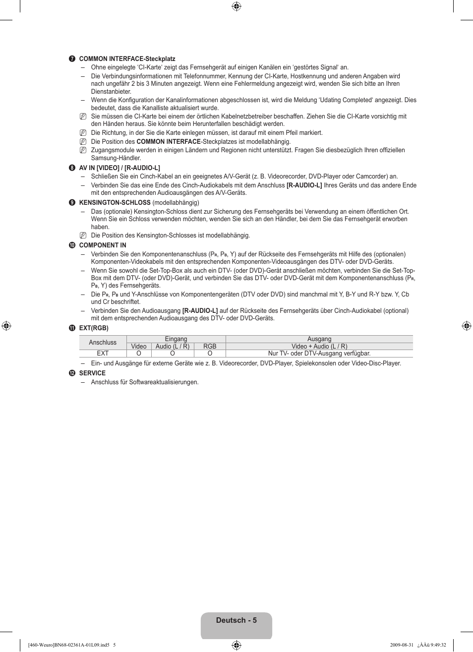 Samsung LE32B460B2W User Manual | Page 71 / 296