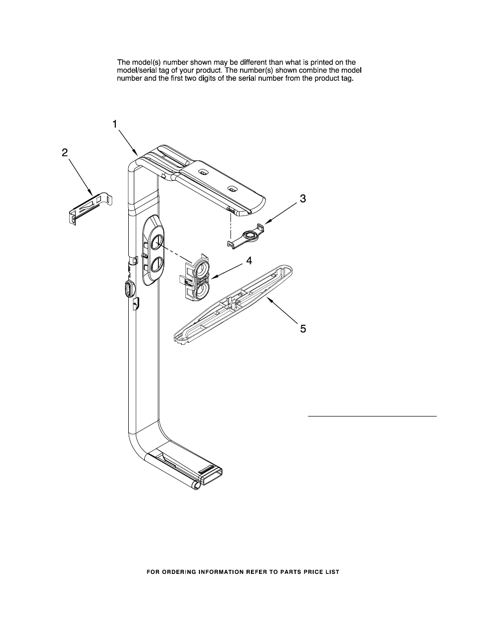 Upper wash and rinse, Upper wash and rinse parts | Amana ADB1500AWQ37 User Manual | Page 13 / 14