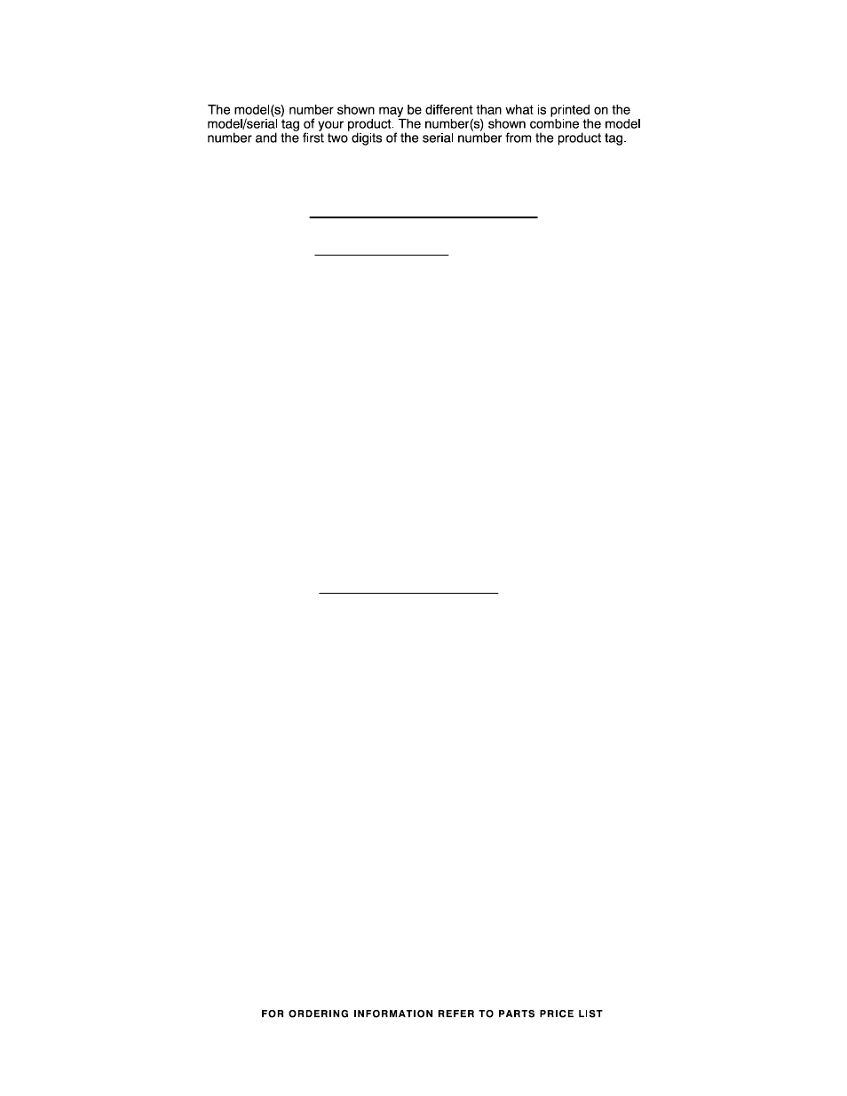 Optional, Optional parts (not included) | Amana ADB1500AWQ37 User Manual | Page 14 / 14