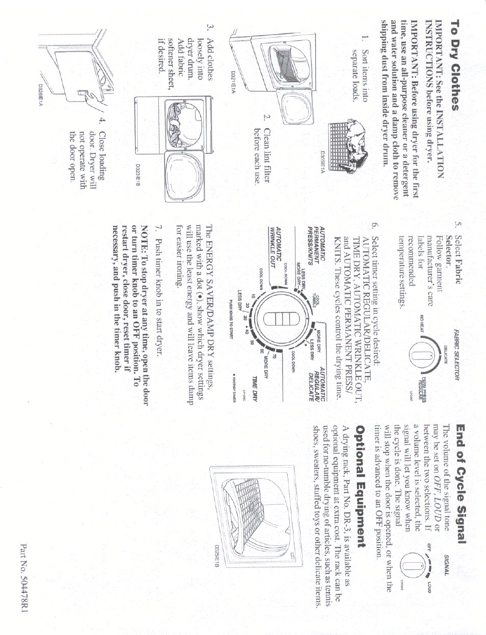 Amana LEA30AL User Manual | Page 2 / 2