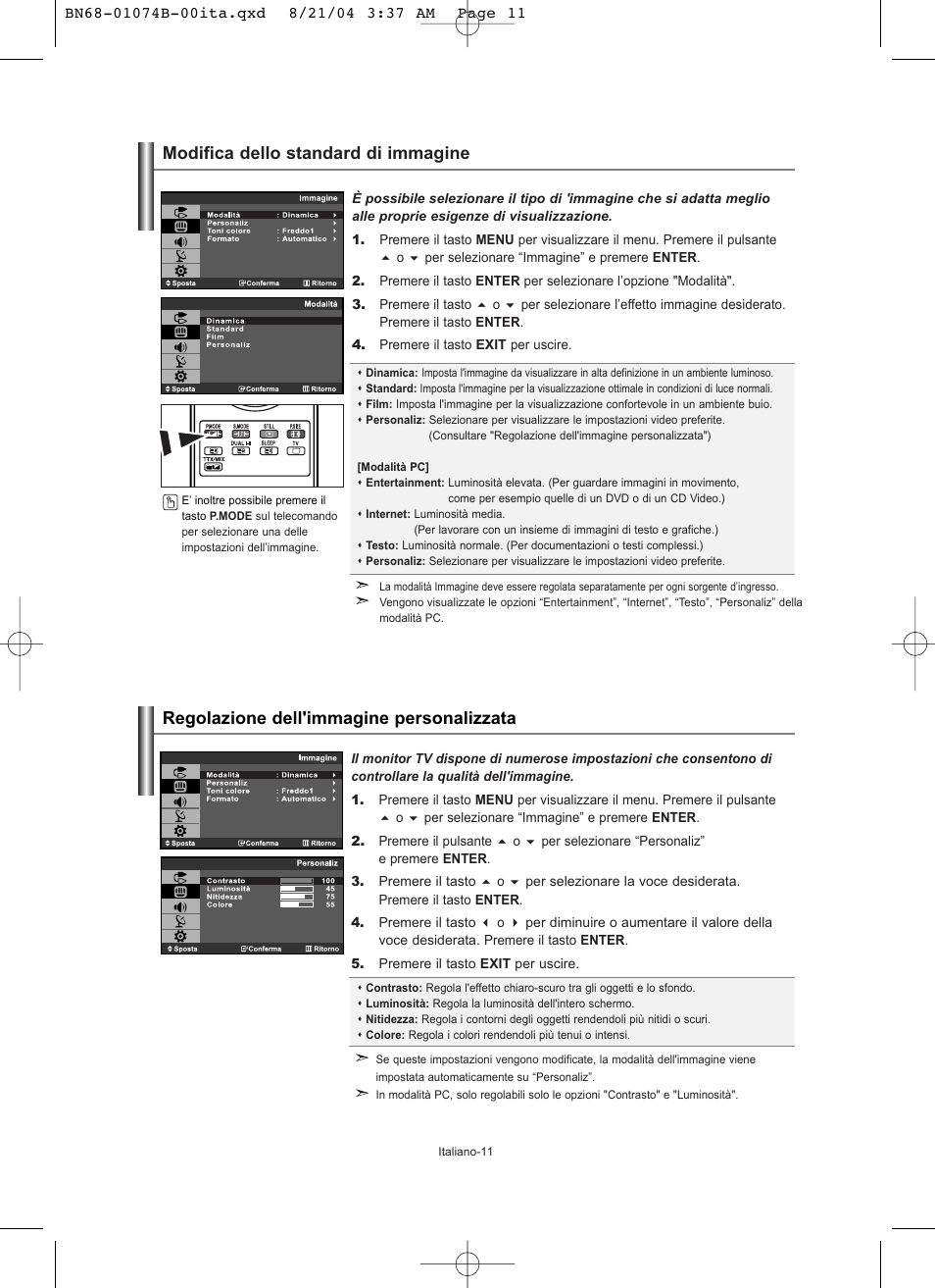 Samsung LE19R71B User Manual | Page 163 / 179