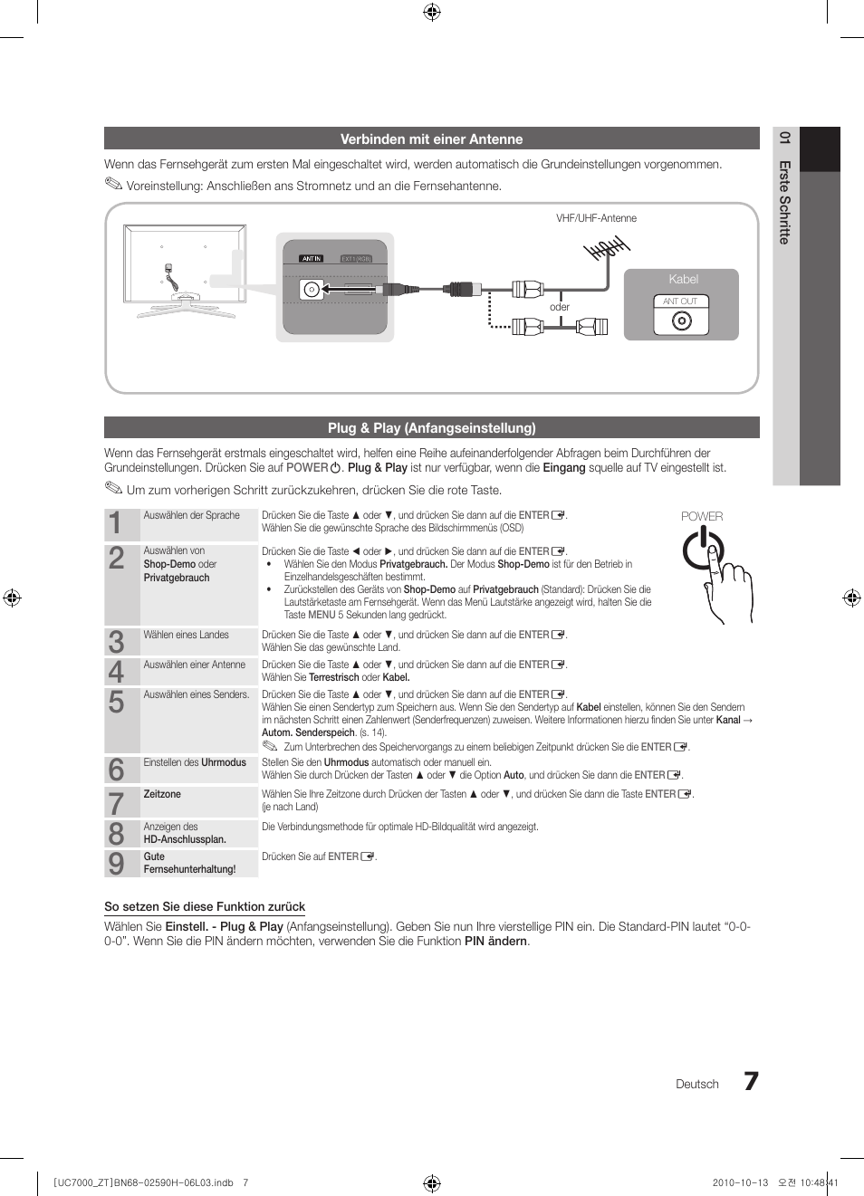 Samsung UE40C7000WP User Manual | Page 137 / 196