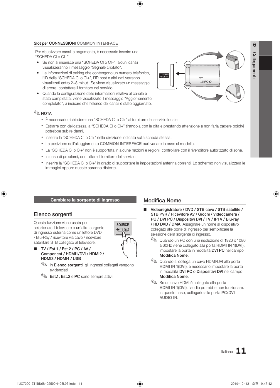 Samsung UE40C7000WP User Manual | Page 75 / 196