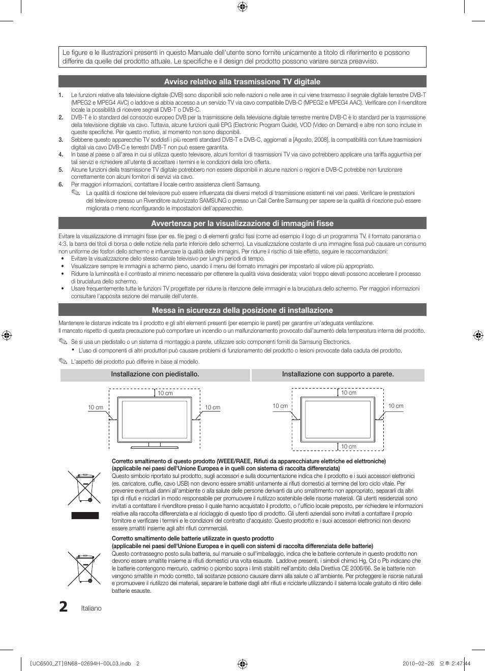 Samsung UE37C6500UP User Manual | Page 60 / 178