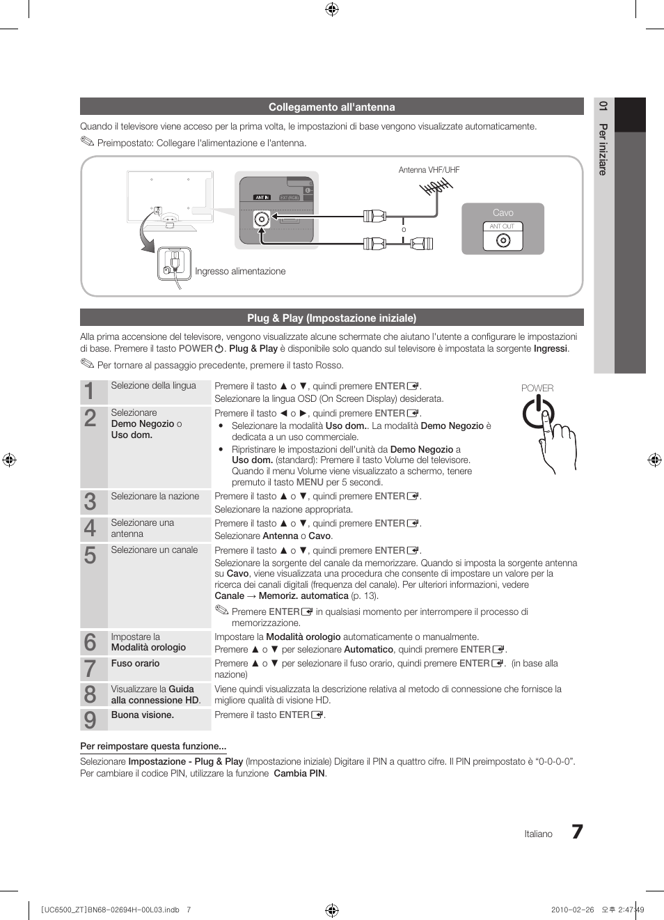 Samsung UE37C6500UP User Manual | Page 65 / 178