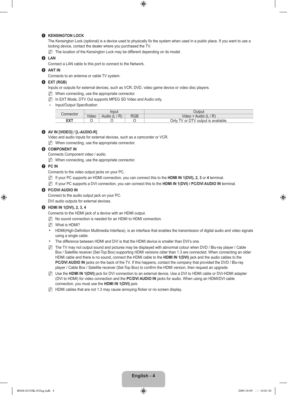 Samsung UE40B8000XP User Manual | Page 6 / 710