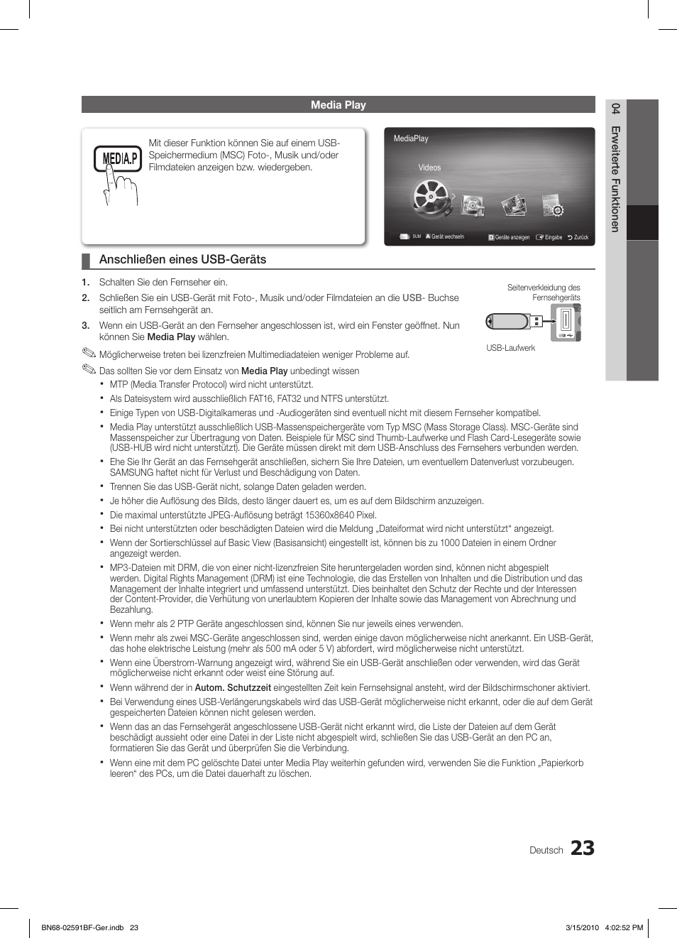 Samsung LE19C451E2W User Manual | Page 62 / 158