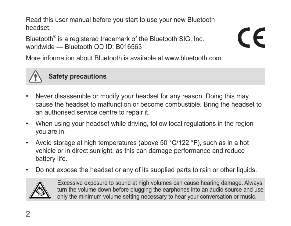 Safety precautions | Samsung BHM3100 User Manual | Page 4 / 133