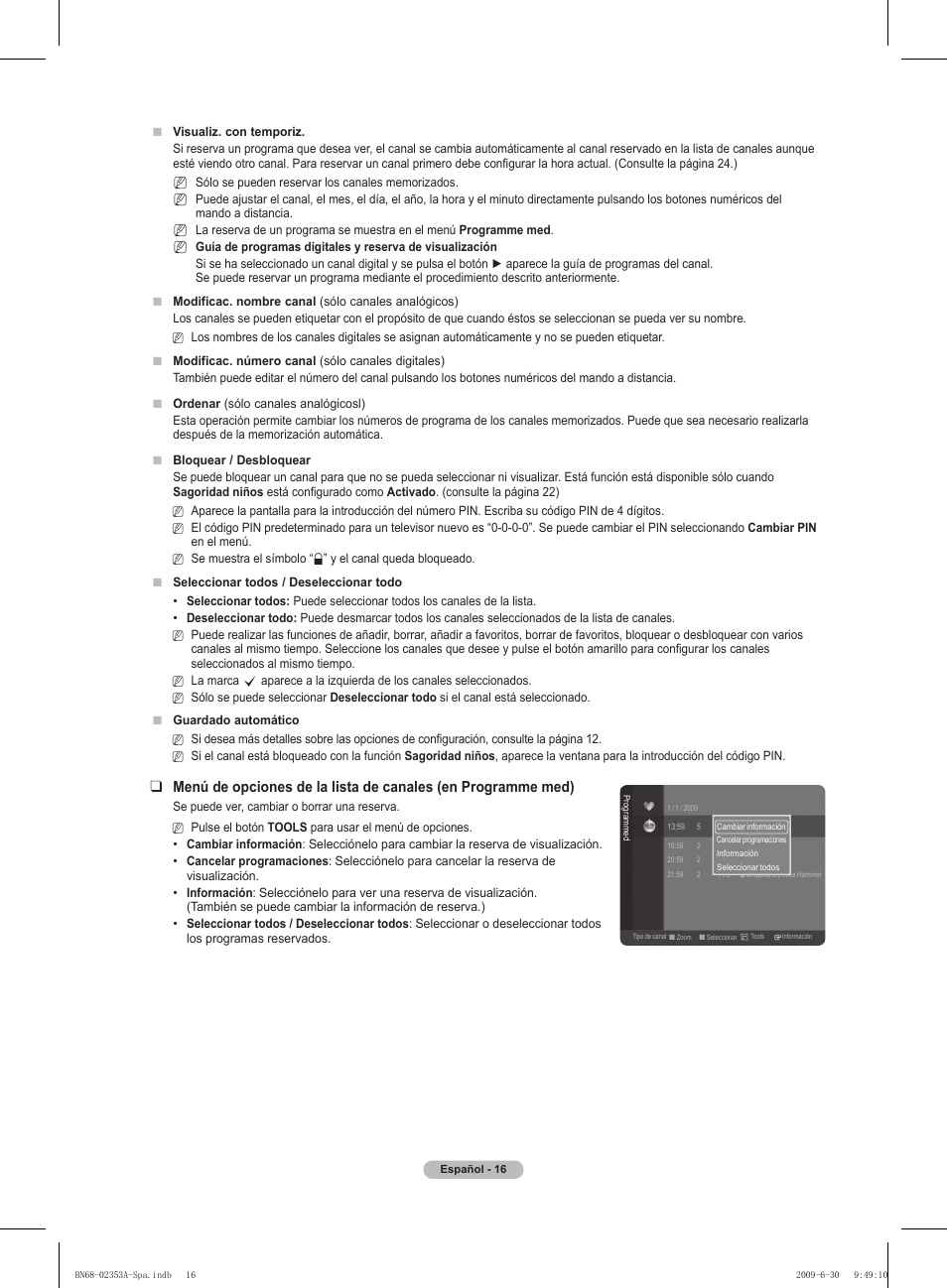 Samsung PS50B430P2W User Manual | Page 172 / 283