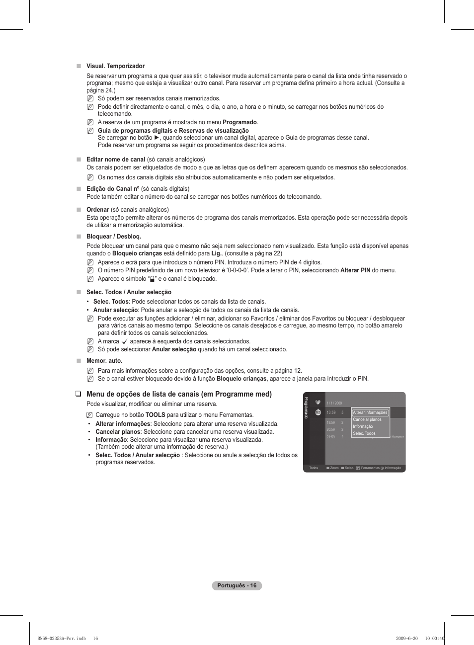 Samsung PS50B430P2W User Manual | Page 203 / 283