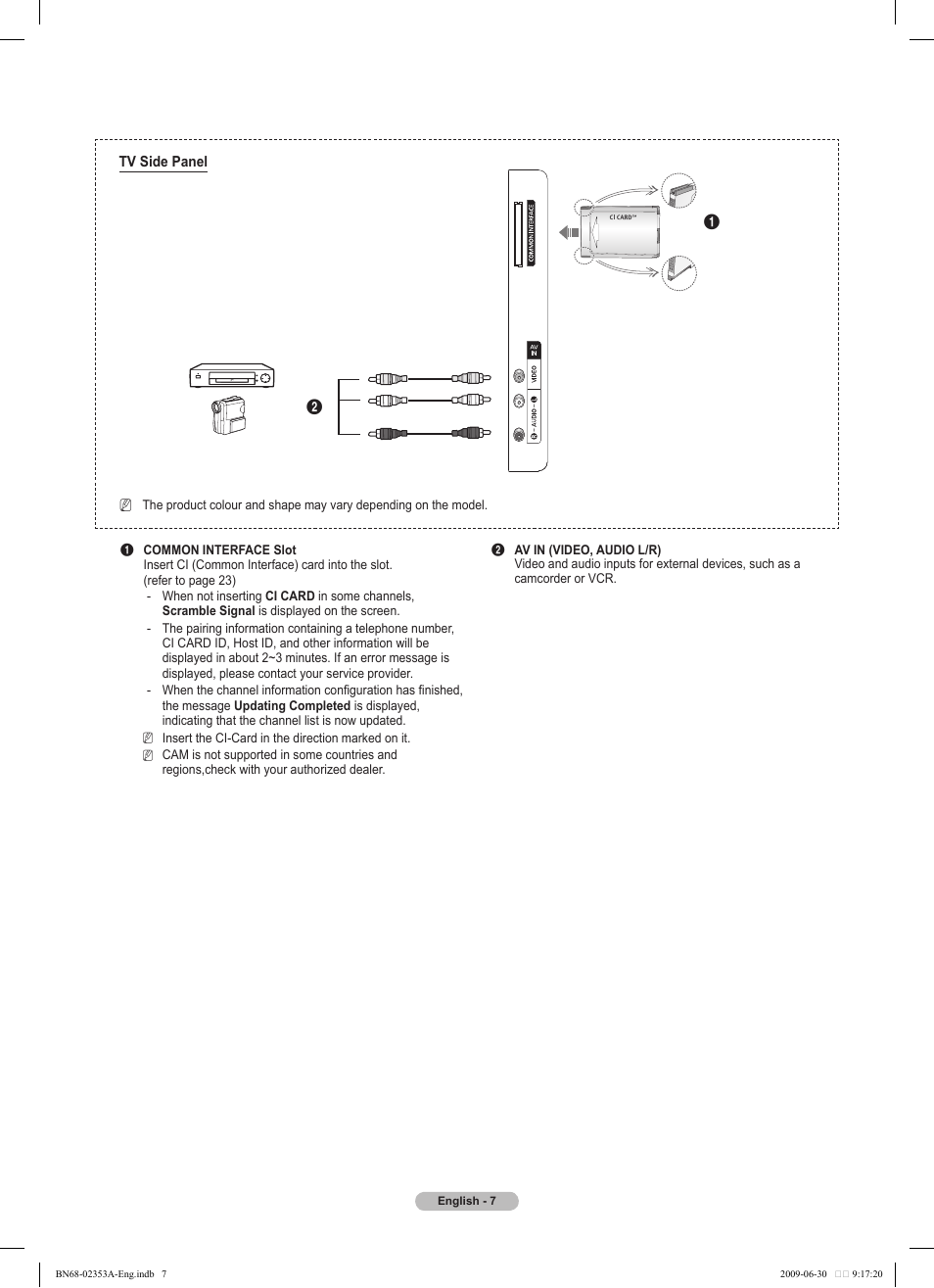 Samsung PS50B430P2W User Manual | Page 7 / 283