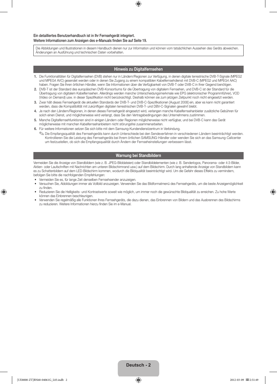 Samsung UE46ES8000Q User Manual | Page 49 / 71