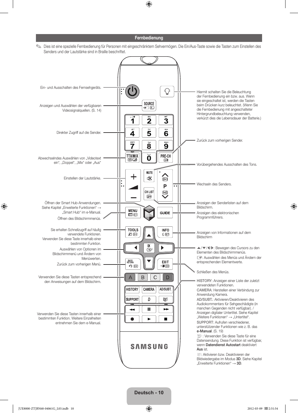 Samsung UE46ES8000Q User Manual | Page 57 / 71