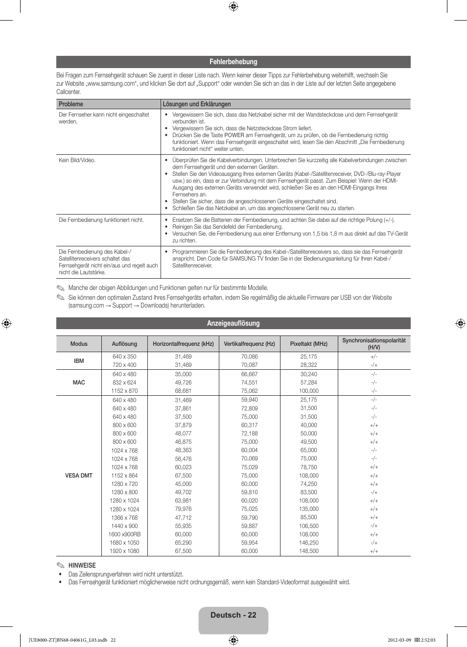 Samsung UE46ES8000Q User Manual | Page 69 / 71