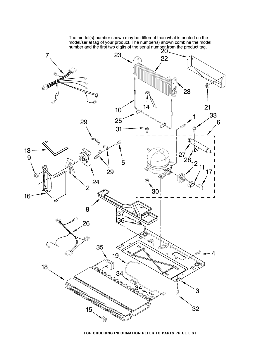 Unit, Unit parts | Amana ABB1922FEQ11 User Manual | Page 13 / 17