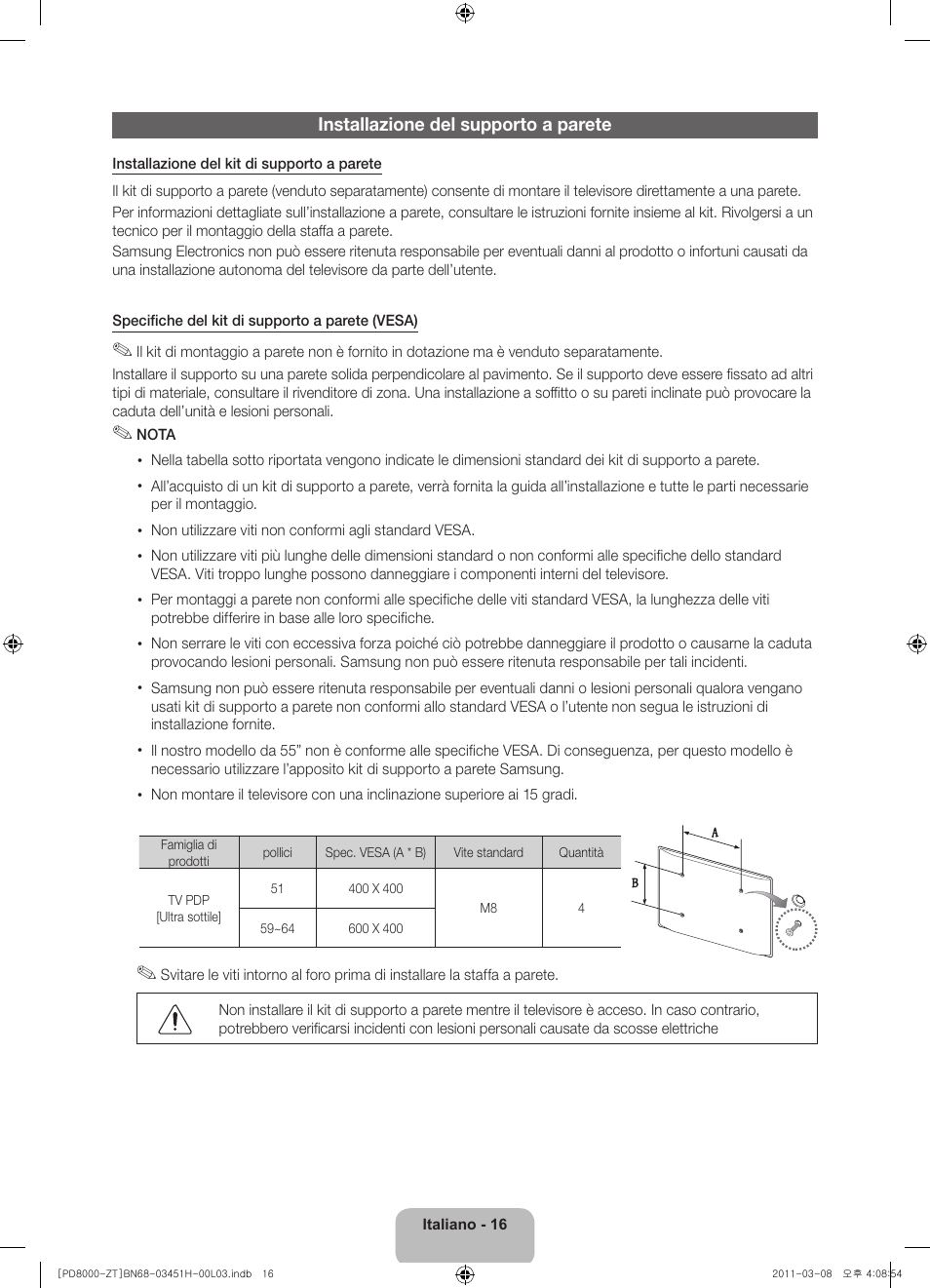 Samsung PS64D8000FQ User Manual | Page 36 / 60