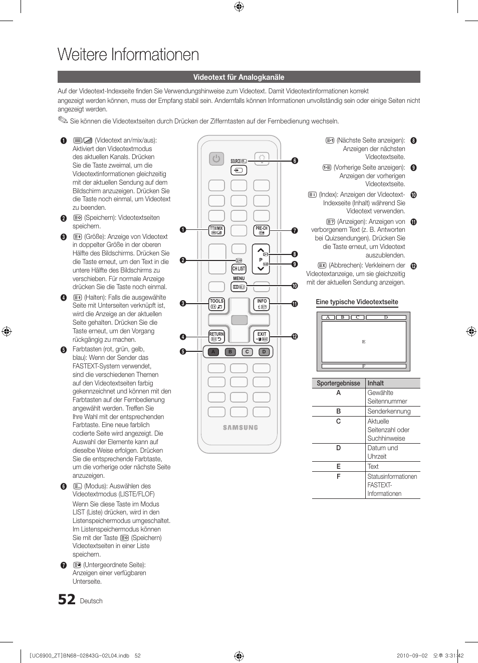 Weitere informationen | Samsung UE46C6900VQ User Manual | Page 176 / 186