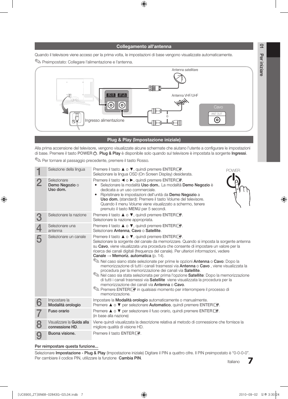 Samsung UE46C6900VQ User Manual | Page 69 / 186