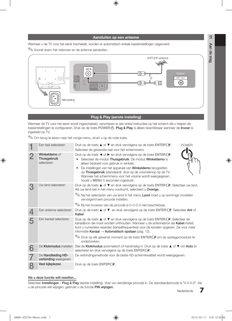 Samsung PS50C450B1W User Manual | Page 127 / 361