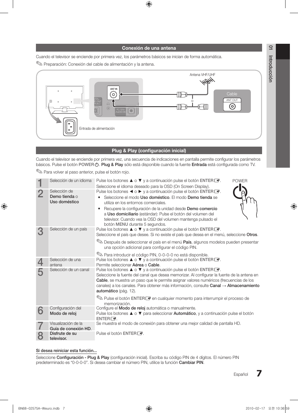 Samsung PS50C450B1W User Manual | Page 207 / 361