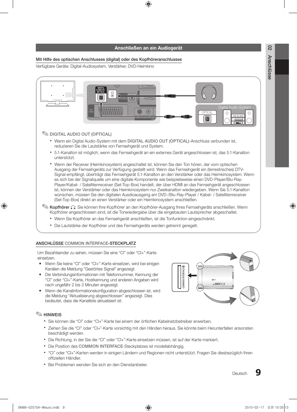 Samsung PS50C450B1W User Manual | Page 89 / 361