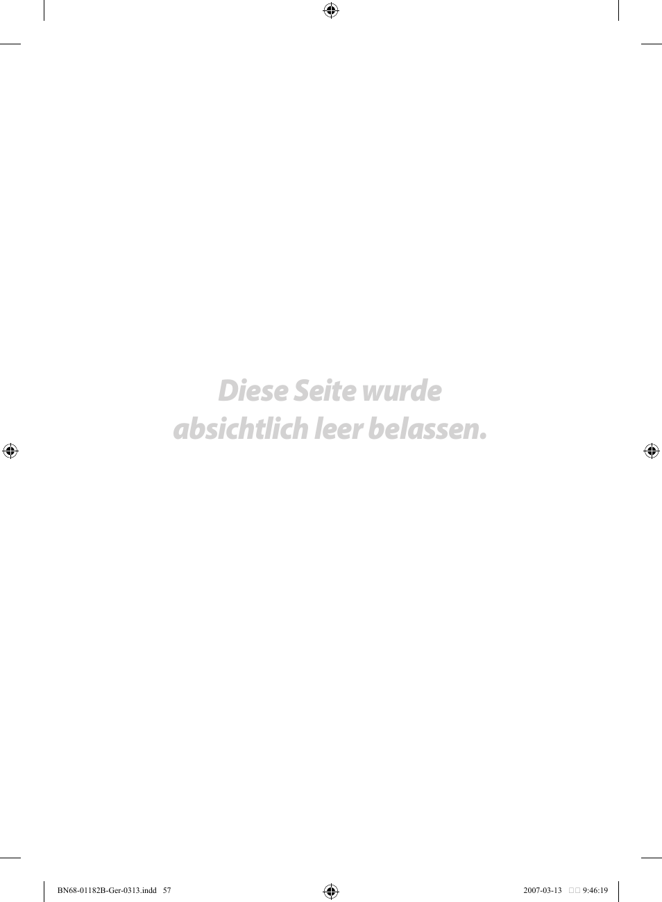 Diese seite wurde absichtlich leer belassen | Samsung LE40S86BD User Manual | Page 175 / 466