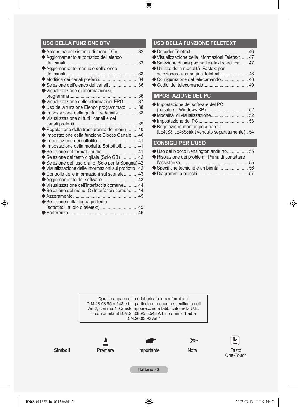 Samsung LE40S86BD User Manual | Page 236 / 466