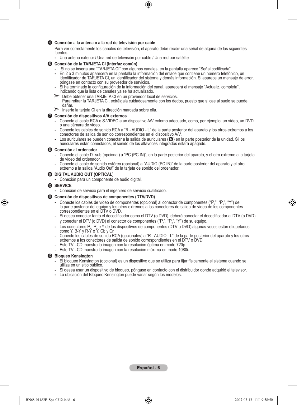 Samsung LE40S86BD User Manual | Page 298 / 466