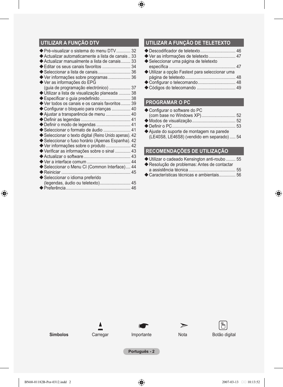 Samsung LE40S86BD User Manual | Page 352 / 466