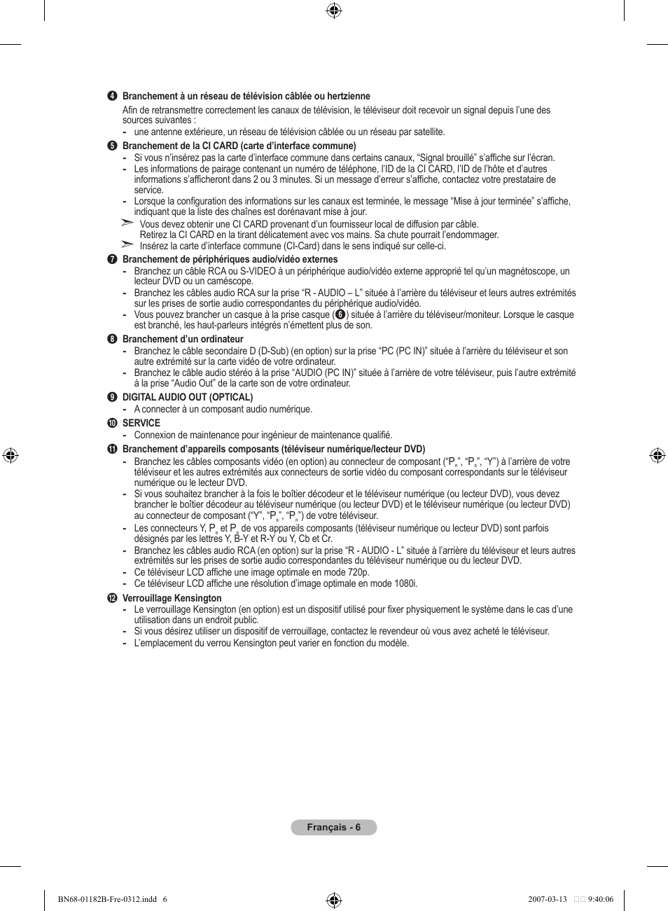 Samsung LE40S86BD User Manual | Page 66 / 466