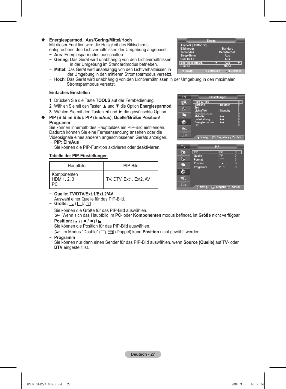 Samsung PS50A557S3F User Manual | Page 151 / 495