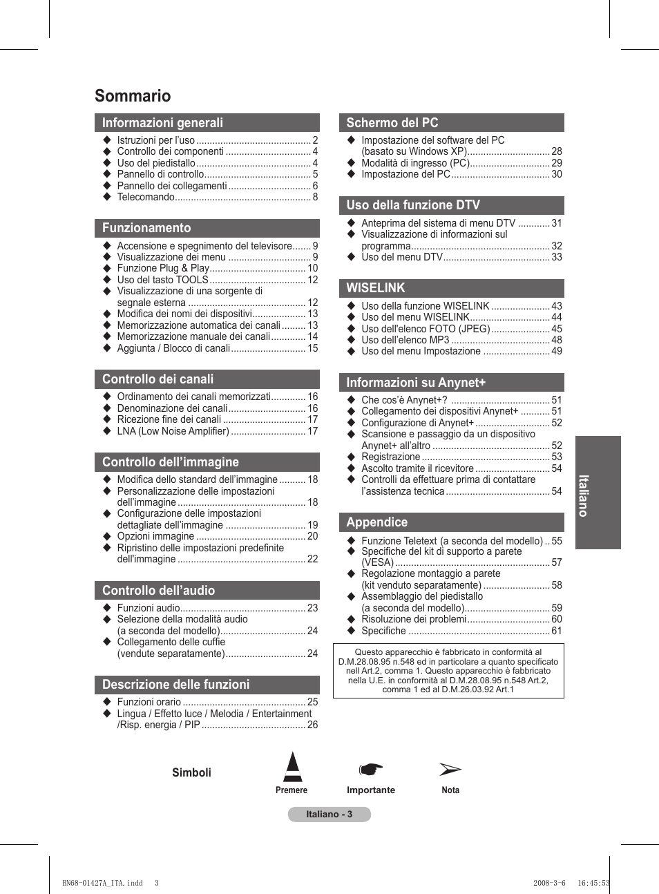Samsung PS50A557S3F User Manual | Page 250 / 495