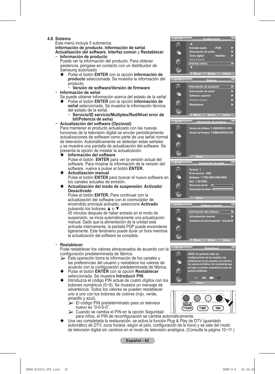 Samsung PS50A557S3F User Manual | Page 351 / 495