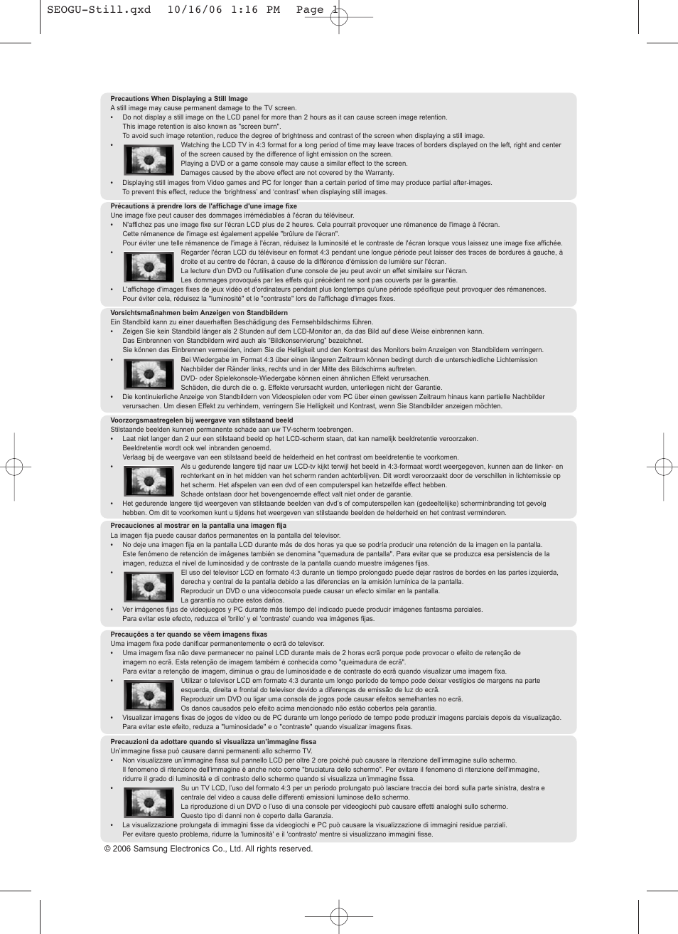 Samsung LE26R32B User Manual | Page 2 / 152
