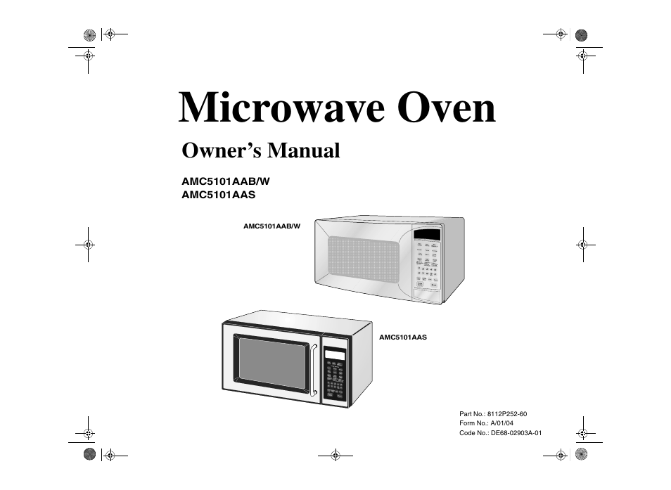 Amana AMC5101AAS User Manual | 25 pages