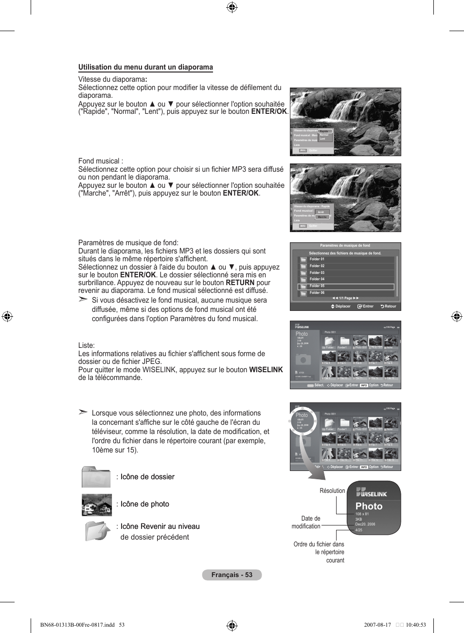 Photo | Samsung LE52F96BD User Manual | Page 119 / 516