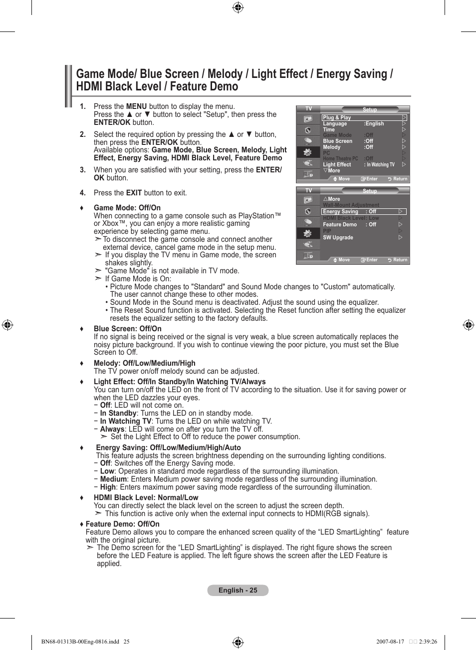 Samsung LE52F96BD User Manual | Page 27 / 516