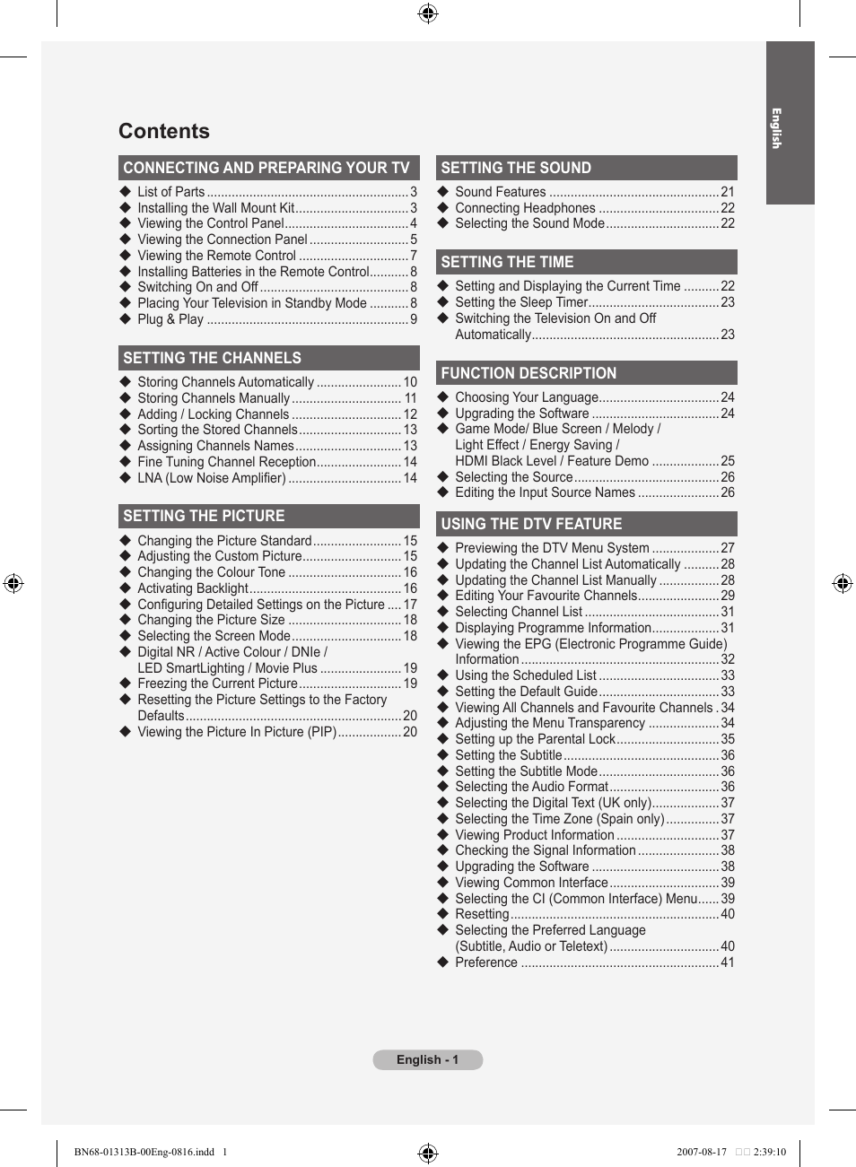 Samsung LE52F96BD User Manual | Page 3 / 516