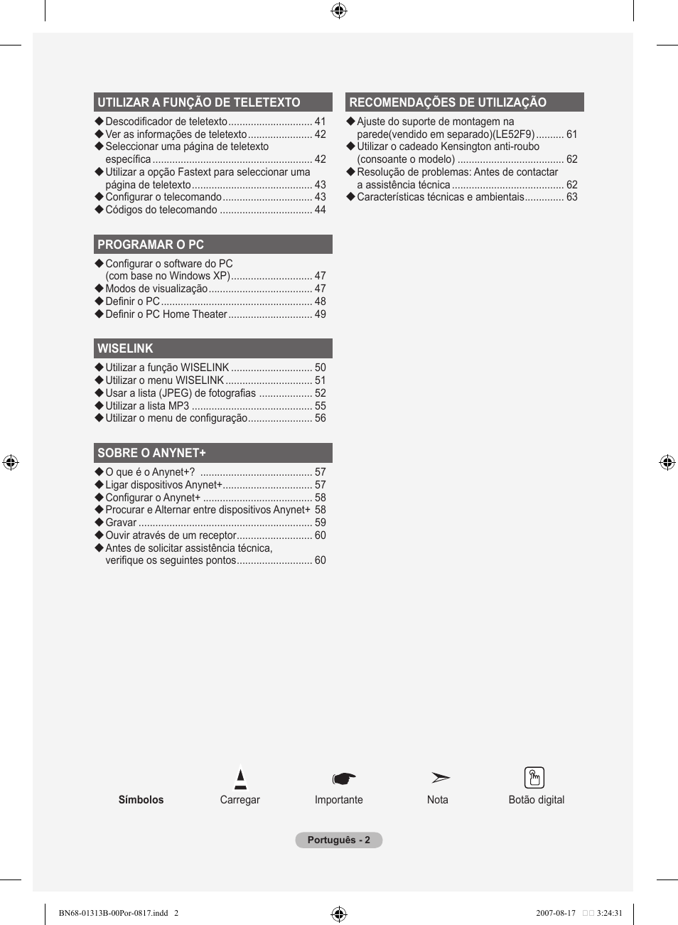Samsung LE52F96BD User Manual | Page 390 / 516